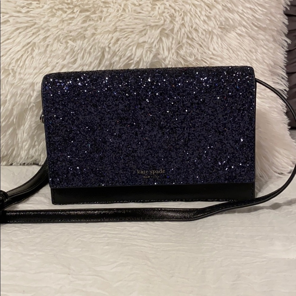 NEW Kate Spade Cameron Glitter Crossbody Bag